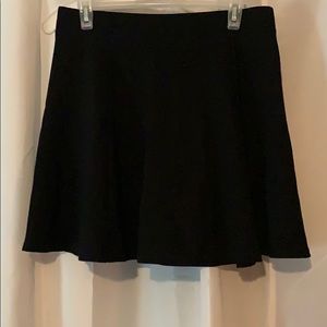 Black skater skirt